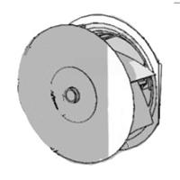 0040900050 Fan Wheel Downdraft Table 50Hz /2800 rpm