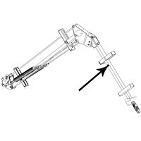 0711010240 Inner tube hood side Flex-3 (aluminium)