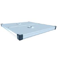 9751501640 Plymovent FlexHood Extraction Hood, Double Compartment 3.5m x 3.5m, with Connection Flange & Strip Brackets