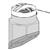 9823000100  Throat section, Rotahood, Complete