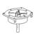 9824000050  Rotating flange (Ultra) Flex