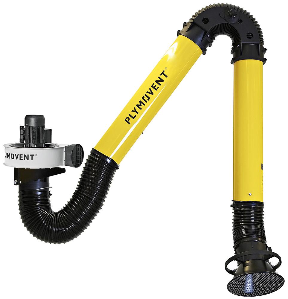 Buy Plymovent FUA1800 Fan and KUA Extraction Arm with LED working