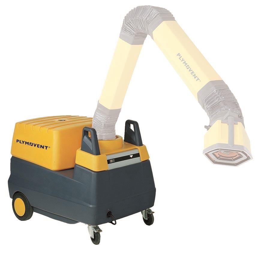 7028-MFD  Plymovent MFD Mobile Welding Fume Extractor with Disposable Filter (Requires Extraction Arm)