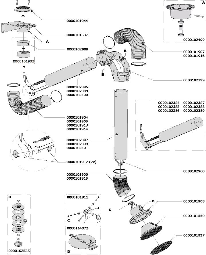 KUA Spare Parts . Fume Extraction Equipment & Supplies from Plymovent
